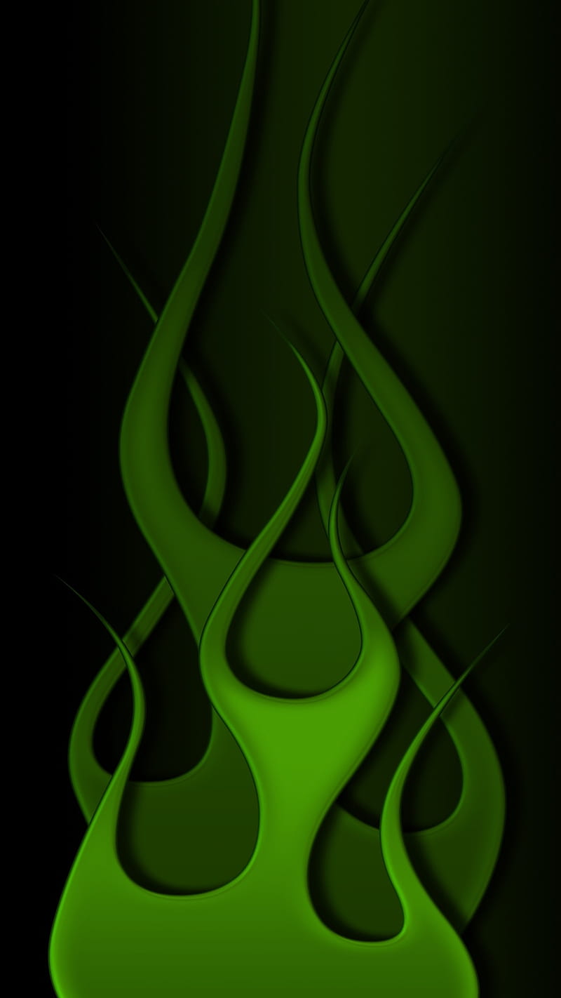 tribal, green, other, HD phone wallpaper