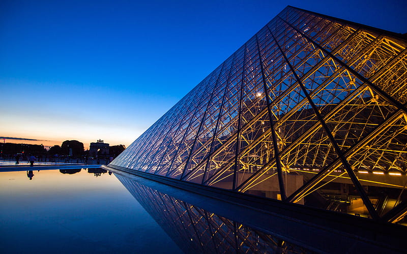 Louvre Museum France Paris Seine River 2022 Bing, HD wallpaper | Peakpx