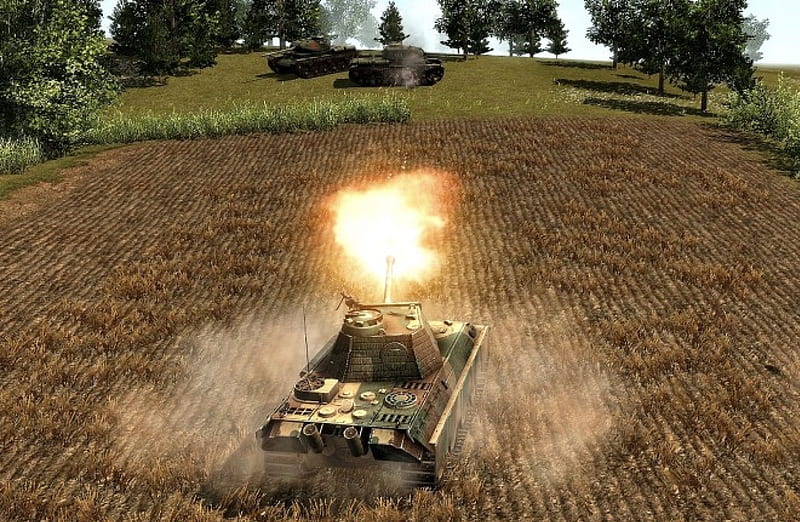 Panther-MOW AS, fire, panther, attack, ambush, HD wallpaper