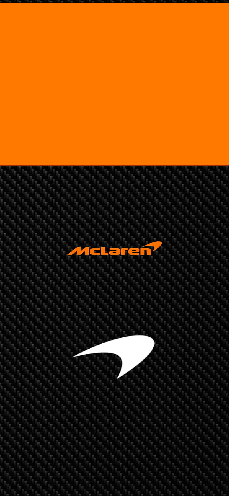 McLaren carbon, carbon, logo, HD phone wallpaper