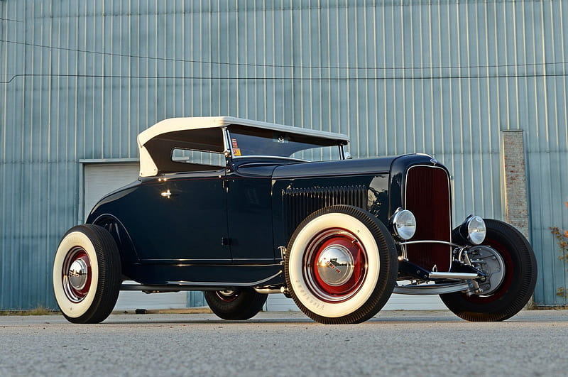 1931-Ford-Model-A, Classic, Whitewalls, Hotrod, 1931, HD wallpaper