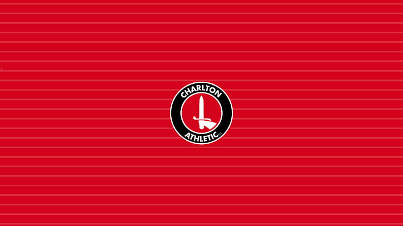 Red Emblem Logo Soccer Charlton Athletic F.C, HD wallpaper