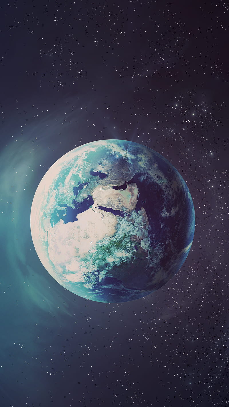 Earth View, earth, view, HD phone wallpaper
