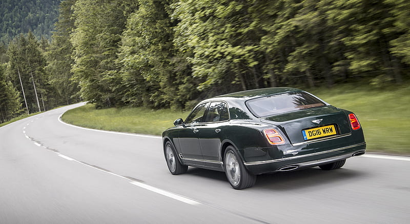 2017 Bentley Mulsanne Speed (Color: Barnato) - Rear Three-Quarter , car, HD wallpaper