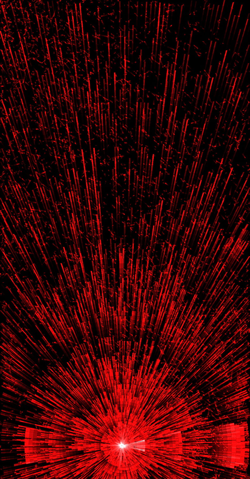 Red particles spread, light, red light, red particles, HD phone wallpaper