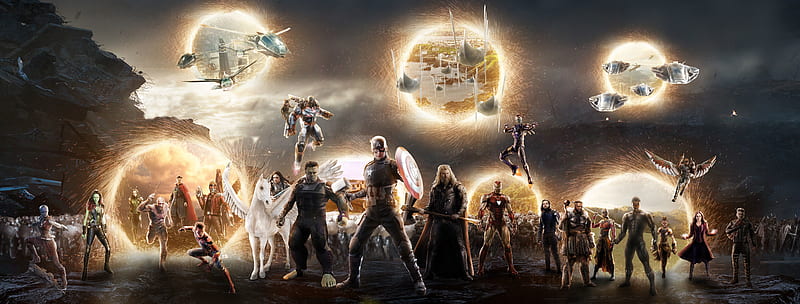 Avengers Assemble, HD wallpaper