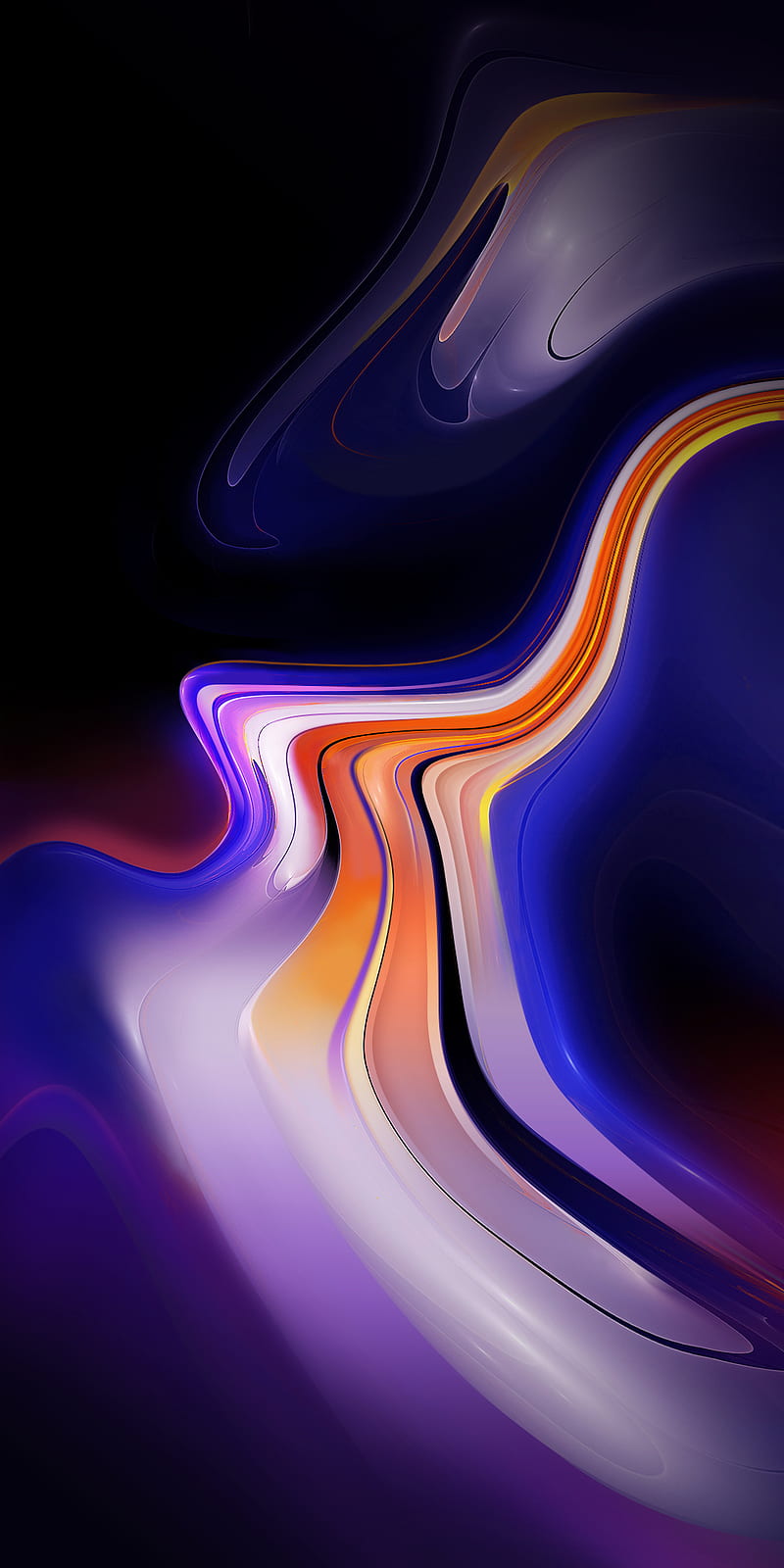 Infinix Note 6, abstract, colorful, colors, fantasy, flames, purple, HD phone wallpaper