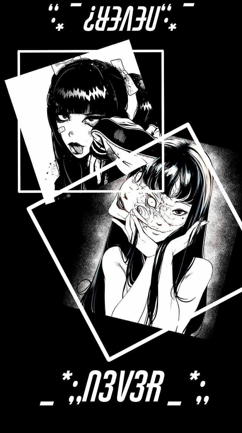 Konichiwa my fellow Junji Ito fans, I compiled few of the Tomie manga  panels to create this wallpaper. You're free to use this as your phone  wallpaper or print. I don't mind