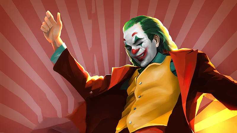 Joker Laughart, joker-movie, joker, superheroes, supervillain, artstation, HD wallpaper