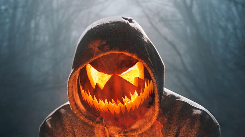 Halloween Mask Boy Glowing , halloween, mask, artist, artwork, digital-art, HD wallpaper