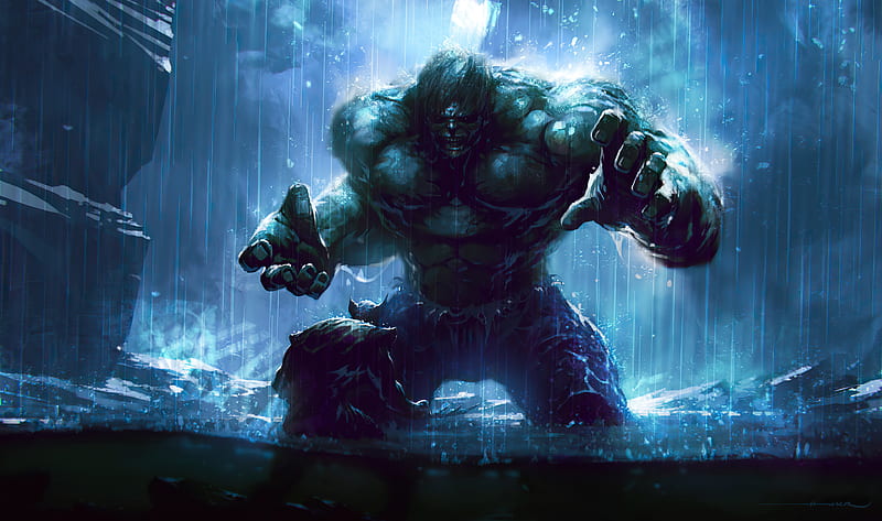 Wolverine Vs Hulk , hulk, wolverine, superheroes, artist, artwork, digital-art, artstation, HD wallpaper