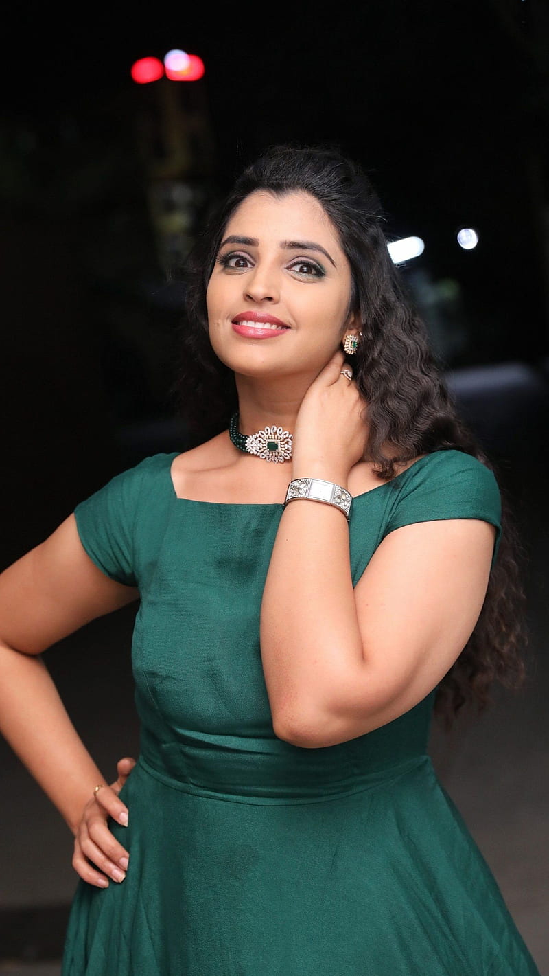Syamala , telugu actress, anchor, HD phone wallpaper