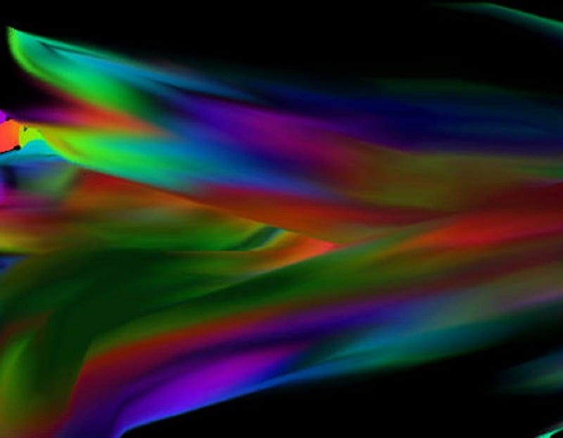 RAINBOW SMUDGE, COLOURS, CREATION, RAINBOW, ABSTRACT, HD wallpaper