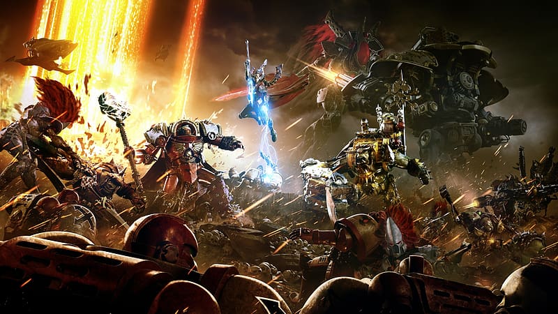 Warhammer, Warhammer 40K, Video Game, Space Marine, Warhammer 40 000: Dawn Of War Iii, Ork (Warhammer 40K), Eldar (Warhammer 40K), HD wallpaper