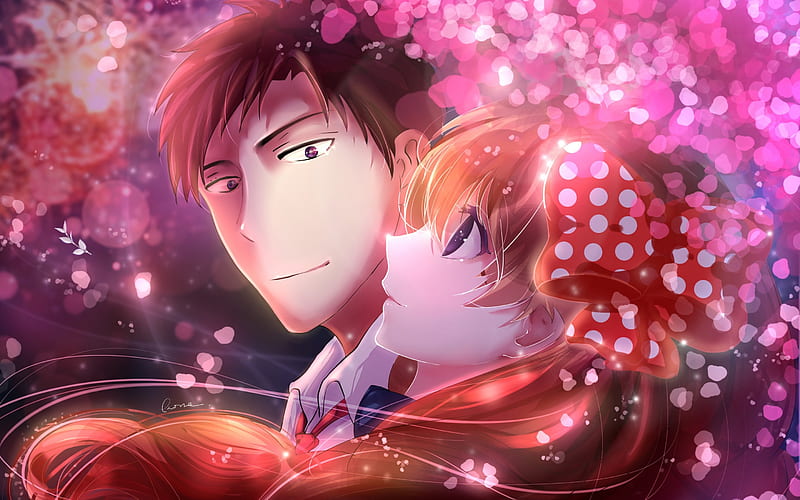 Miyazono Kaori, Shigatsu wa Kimi no Uso, Sakura Chiyo, Gekkan Shoujo  Nozaki, kun, anime girls - wallpaper #145568 (1366x968px) on