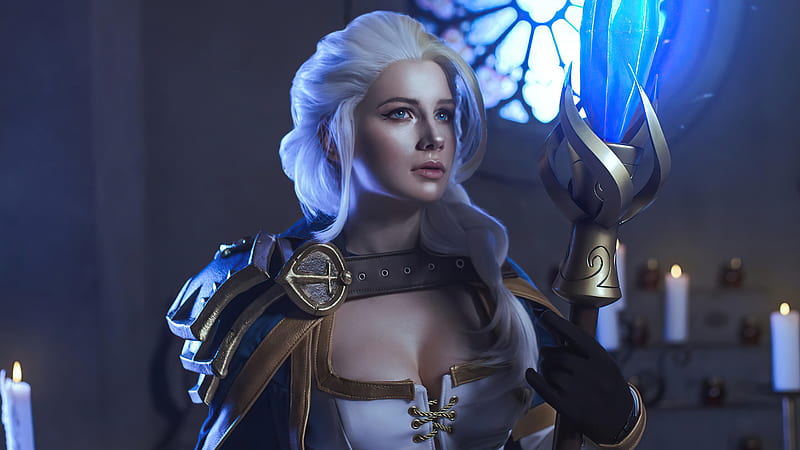 Jaina Proudmoore From The World Of Warcraft Cosplay , world-of-warcraft, games, cosplay, HD wallpaper