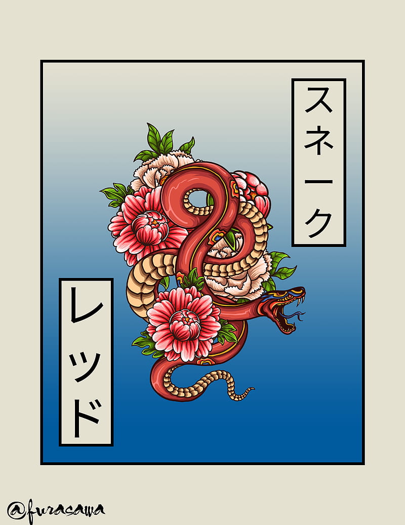 dragon, japan, snake, HD phone wallpaper