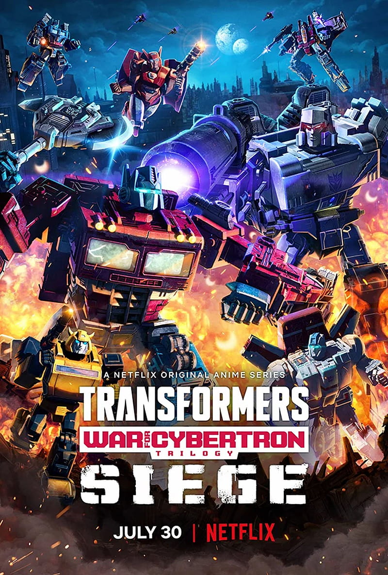 Transformers Siege, anime, netflix, war for cybertron, HD phone wallpaper