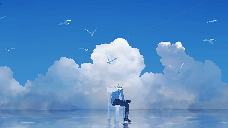 Anime Clouds Wallpaper 3840x2160 64326 - Baltana