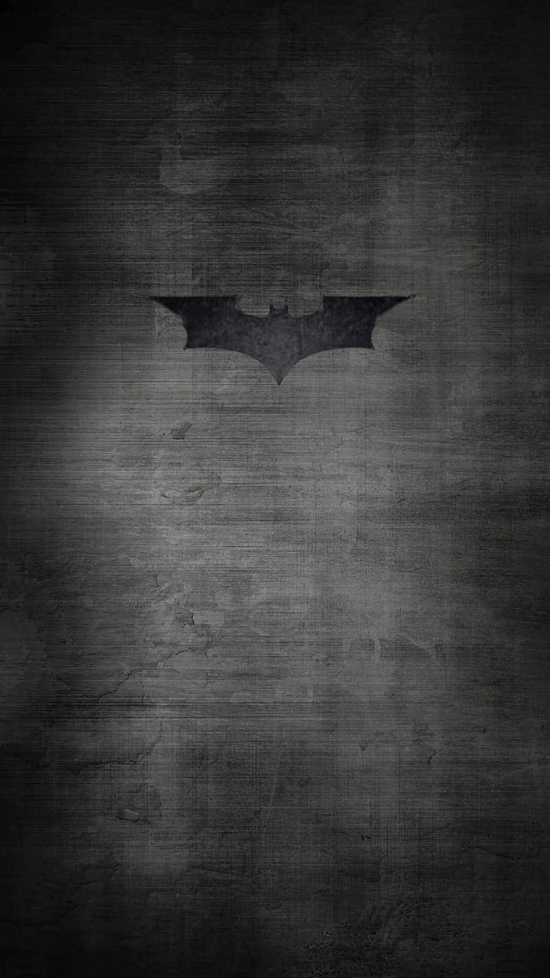 Dark Knight v3, batman, black, dark knight, emblem, logo, texture, HD phone wallpaper