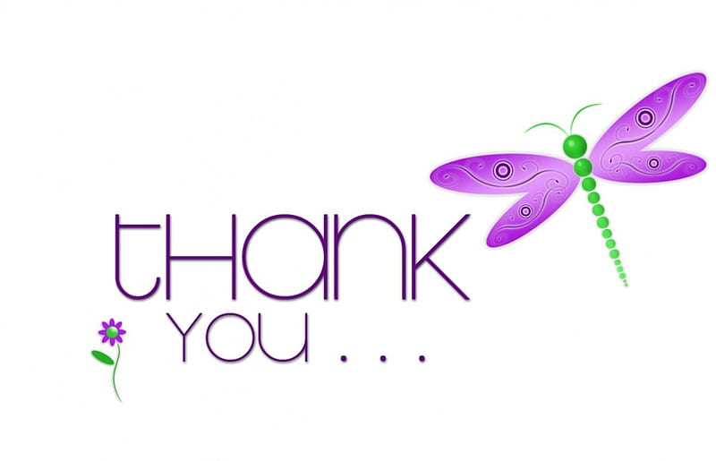 Lilac_butterfly_Thank You_Message, lilac, pretty, abstract, cute, thank you, message, butterfly, purple, friendship white, friends, HD wallpaper