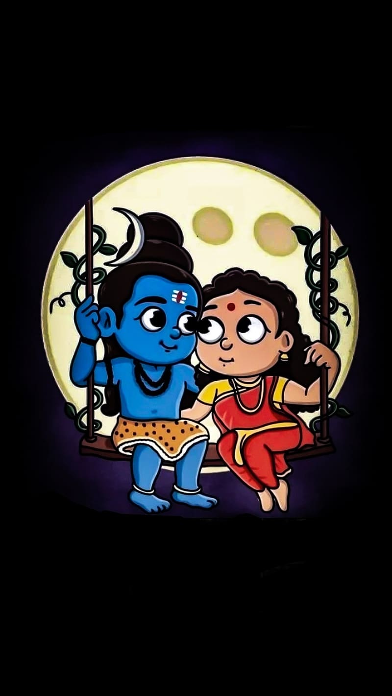 Mahadev 3d In Cartoon Effect With Parvati Maa, mahadev 3d, cartoon effect,  parvati maa, HD phone wallpaper | Peakpx