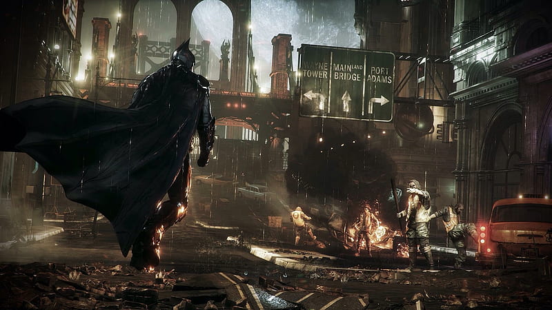 Batman: arkham knight, rpg games, raining, fight, walking, Games, HD  wallpaper | Peakpx