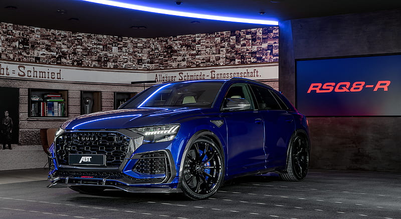2021 ABT RSQ8-R based on Audi RS Q8 (Color: Marino Blue) - Front Three-Quarter, HD wallpaper