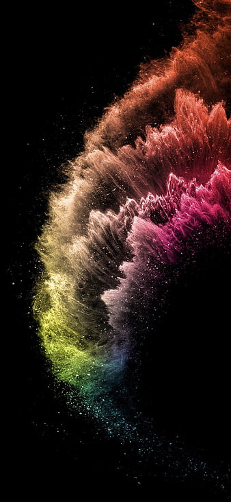 Explosion, colorful, desenho, dust, HD phone wallpaper | Peakpx