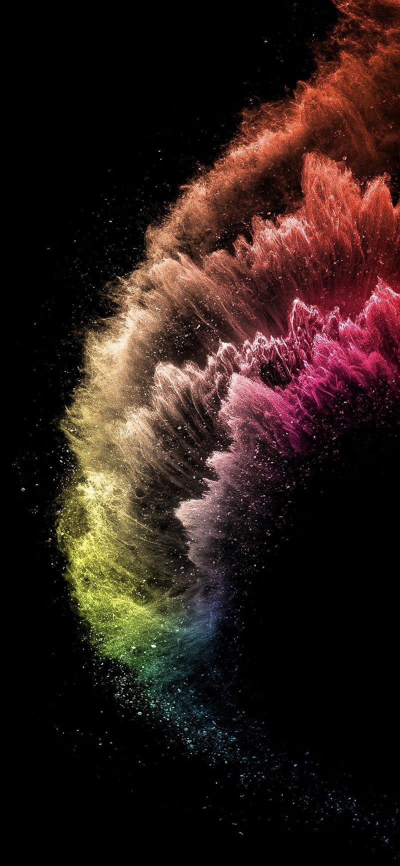 Aple, color, explosion, HD phone wallpaper | Peakpx