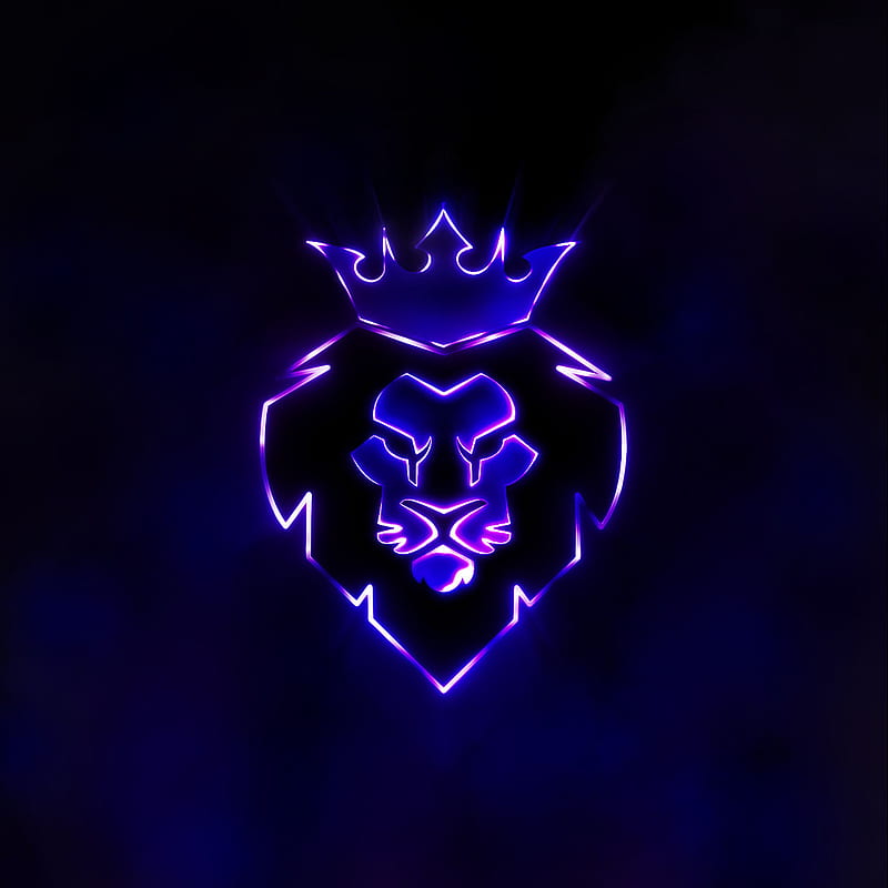 Lion Pride, purple, sparkle, HD phone wallpaper