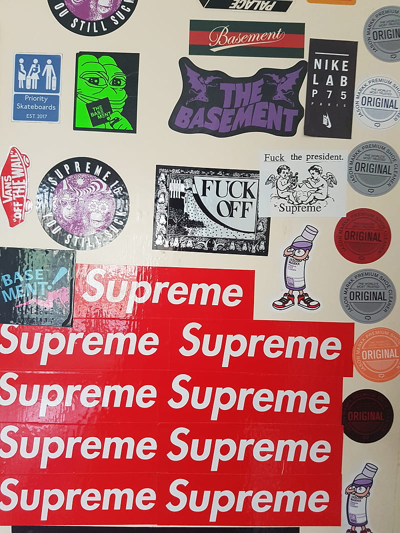Supreme, the basement, HD phone wallpaper