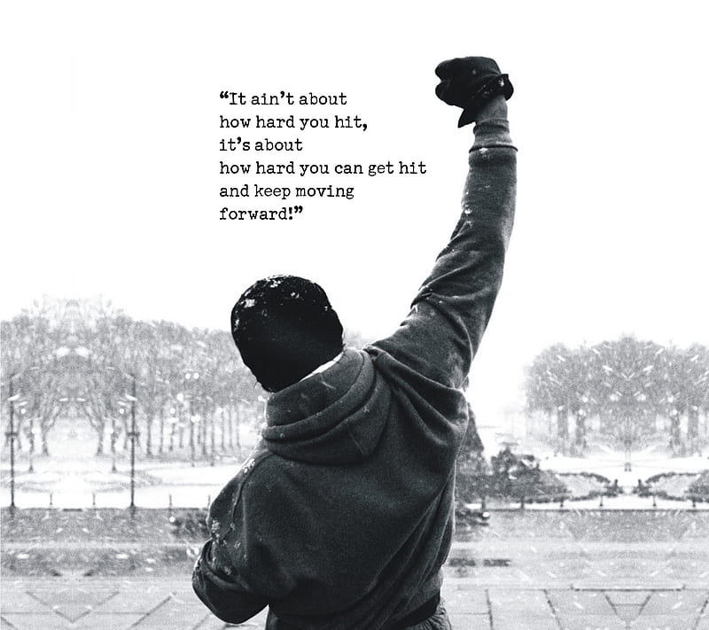 Rocky Motivation , awesome, inspiration, life, positive, quote, sreefu, stallone, HD wallpaper