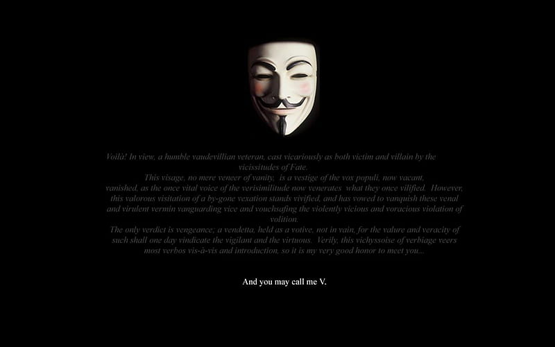 V for Vendetta, for, anonimous, v, vendetta, HD wallpaper