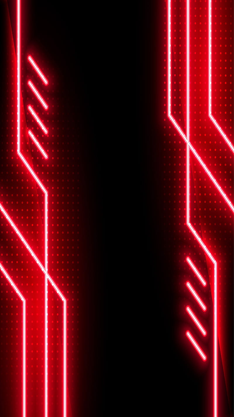 Neon Red, alperenpeltek, ap, designs, HD phone wallpaper