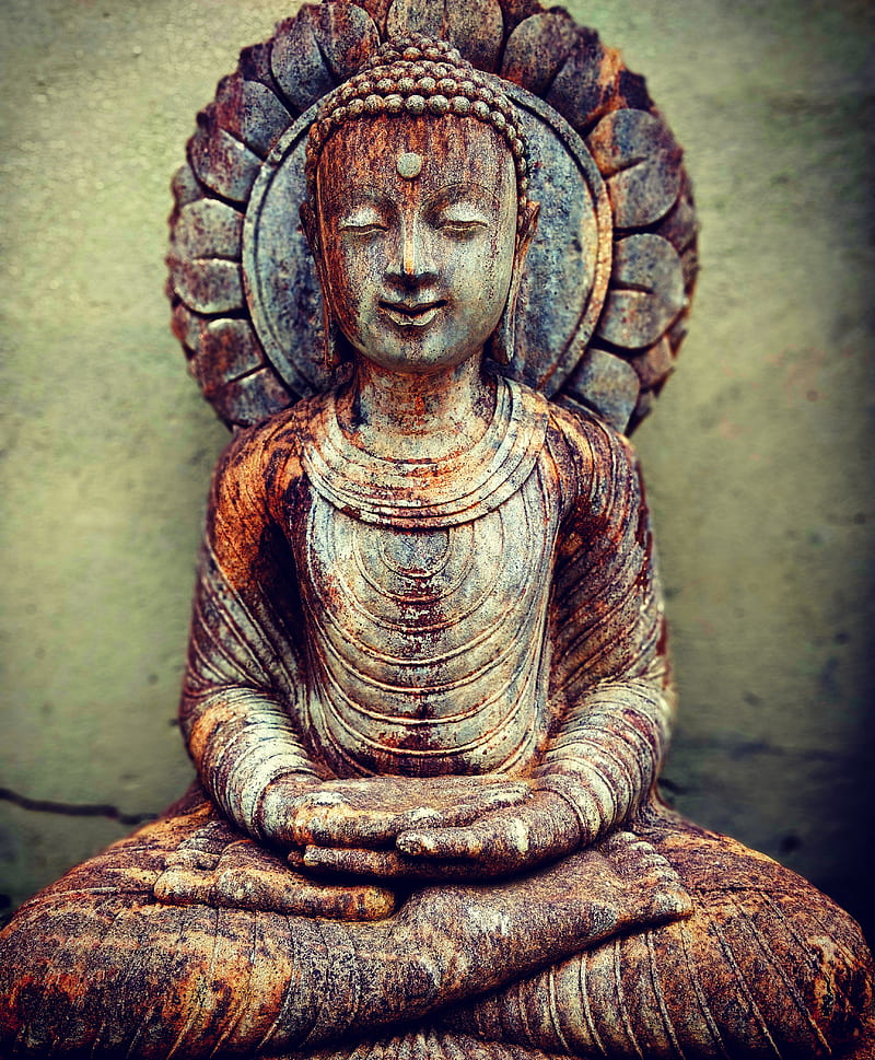 Budha, peace, meditation, budha doll, budha idol, HD phone wallpaper