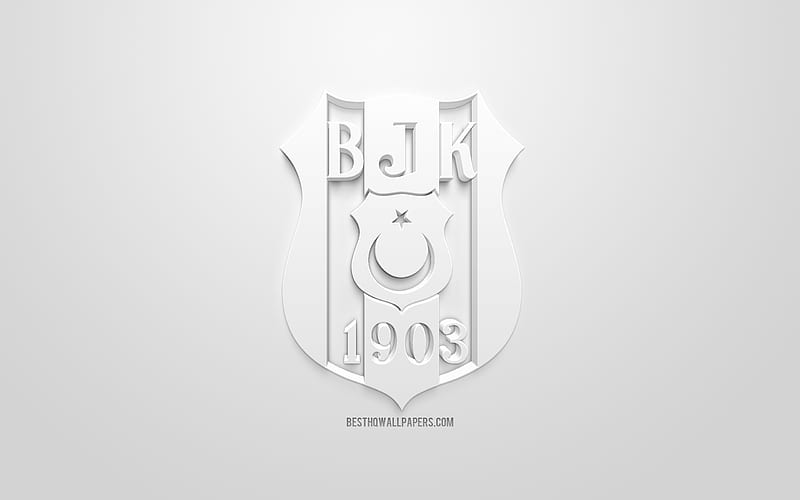 Free 3D file Besiktas Istanbul - LOGO / SIGN WITH HOLDERS 👾・3D