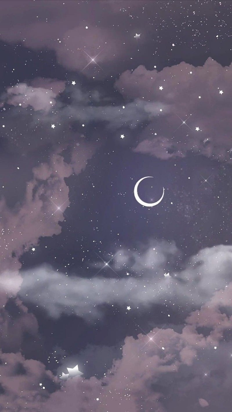 Moon, atmosphere, cloud, HD phone wallpaper