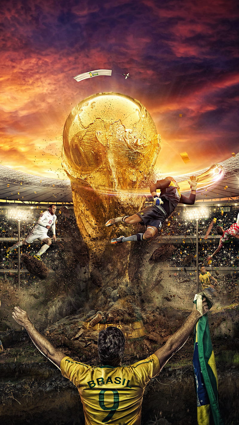Fifa, brazil, cup, football, players, soccer, sport, stadium, HD phone  wallpaper | Peakpx