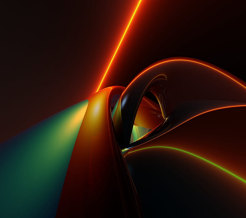Neon lines, abstract, HD wallpaper | Peakpx