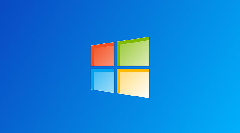 Windows Ultra, Windows, Windows 10, Blue, desenho, background, Logo, gradient, HD wallpaper