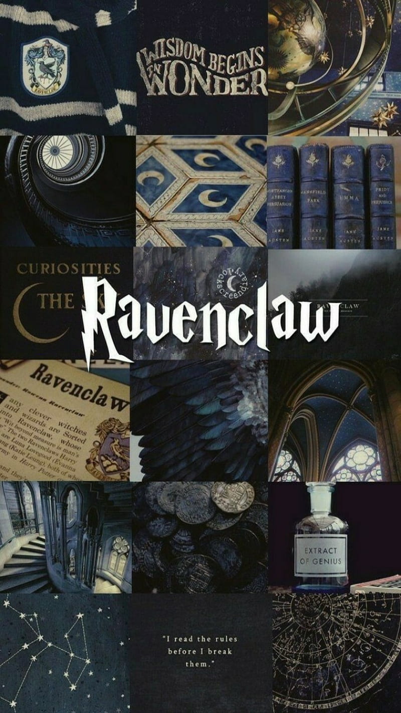 Ravenclaw - HP, cool, entertainment, harry potter, hogwarts, hogwarts  house, HD phone wallpaper