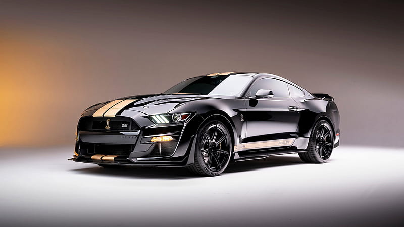 2022 Ford Mustang Shelby GT500, 6th Gen, Coupe, Supercharged, V8, car, HD wallpaper