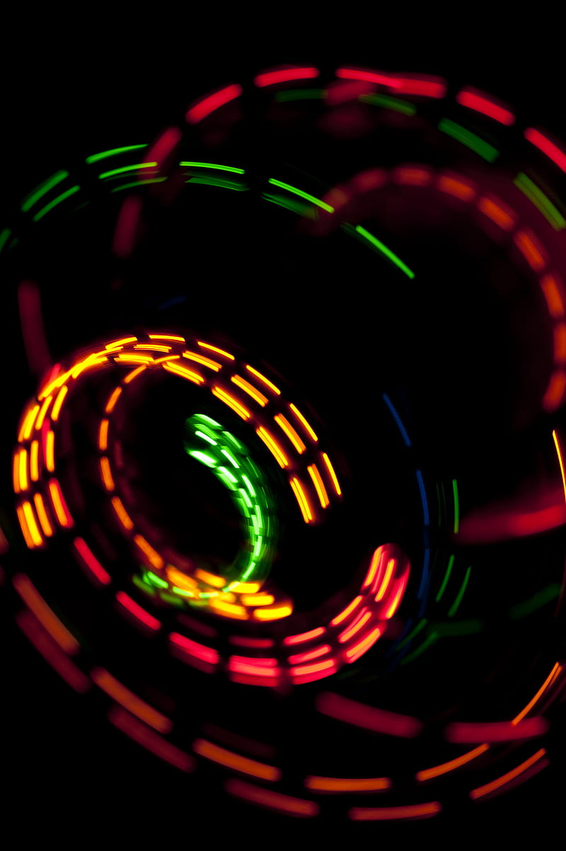 light, movement, long exposure, colorful, abstraction, HD phone wallpaper