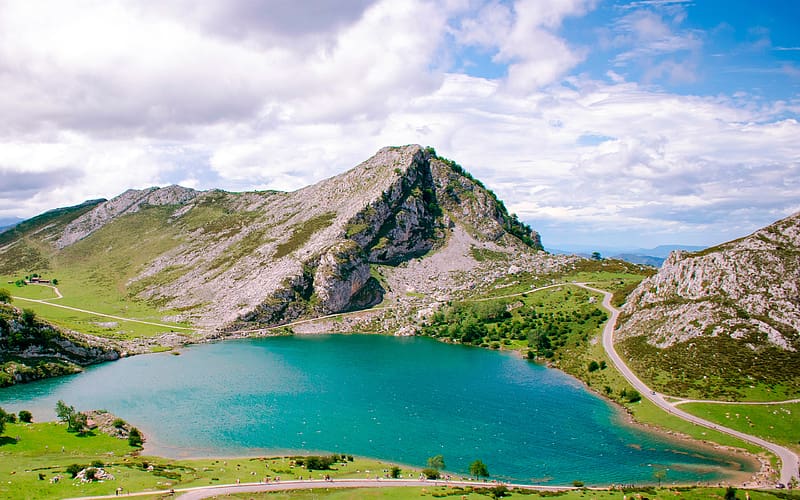 Trip Lakes of Covadonga Asturias Spain Bing, HD wallpaper