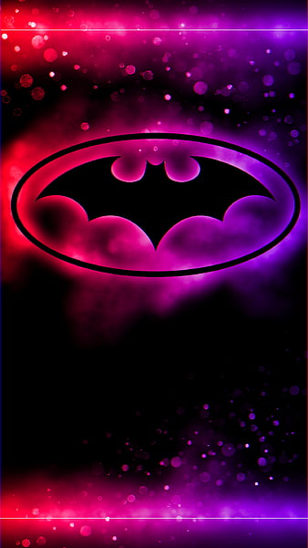 pink batman symbol wallpaper
