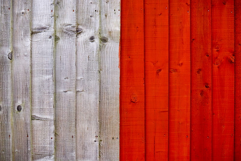 Background of old wooden planks painted with white and bright red colors, HD  wallpaper | Peakpx