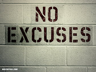No more excuses Stock Vector Images - Alamy
