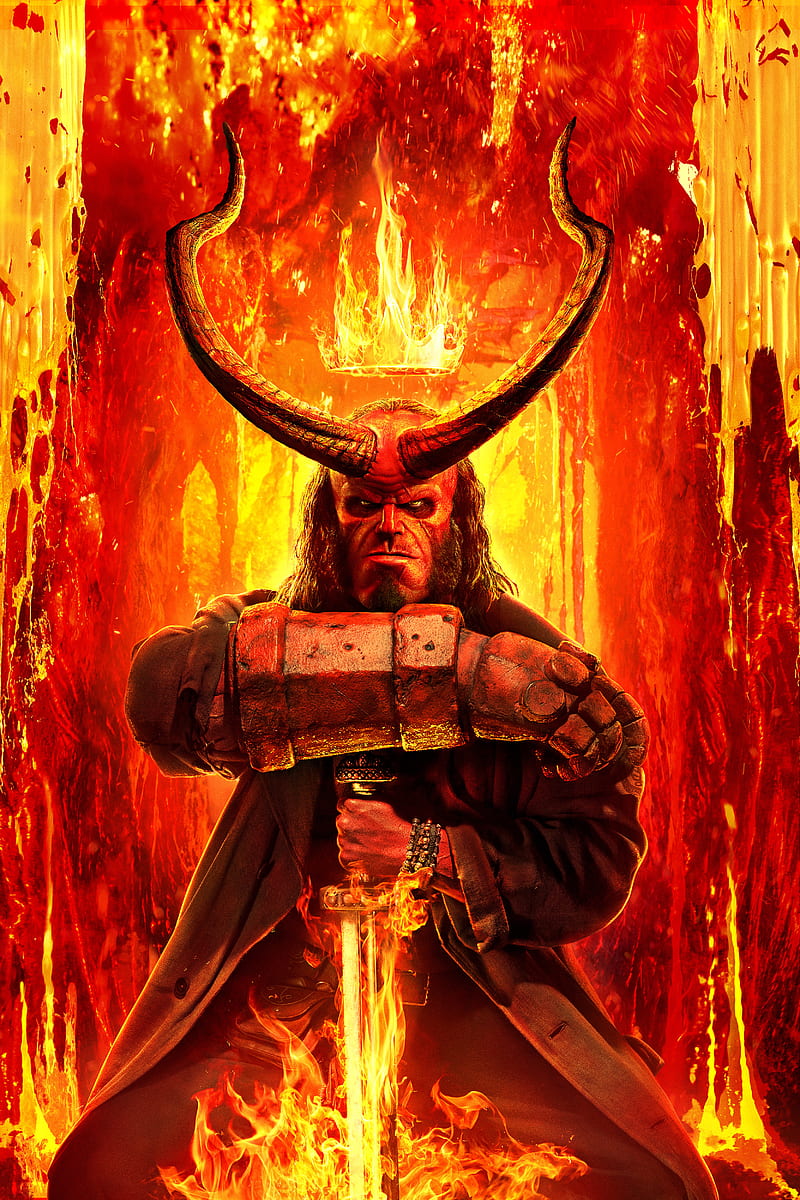 Hellboy 2019 Poster, HD phone wallpaper