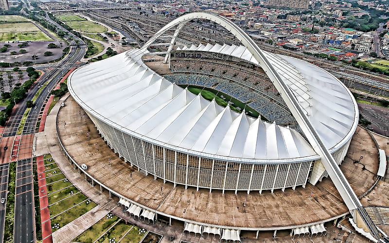Moses Mabhida Stadium, Durban, South Africa, South African Football Stadium, AmaZulu FC Stadium, Exterior, HD wallpaper